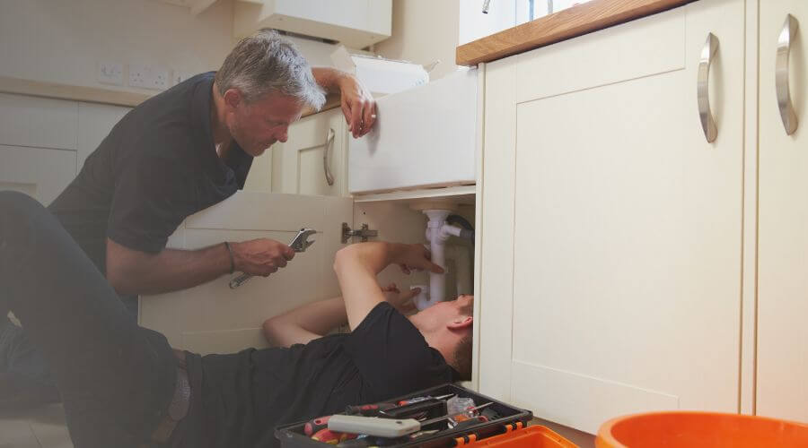 Professional burst pipe repair services in Drexel, MO